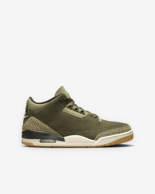 Nike - Men's Air Jordan 3 Retro - (Medium Olive)