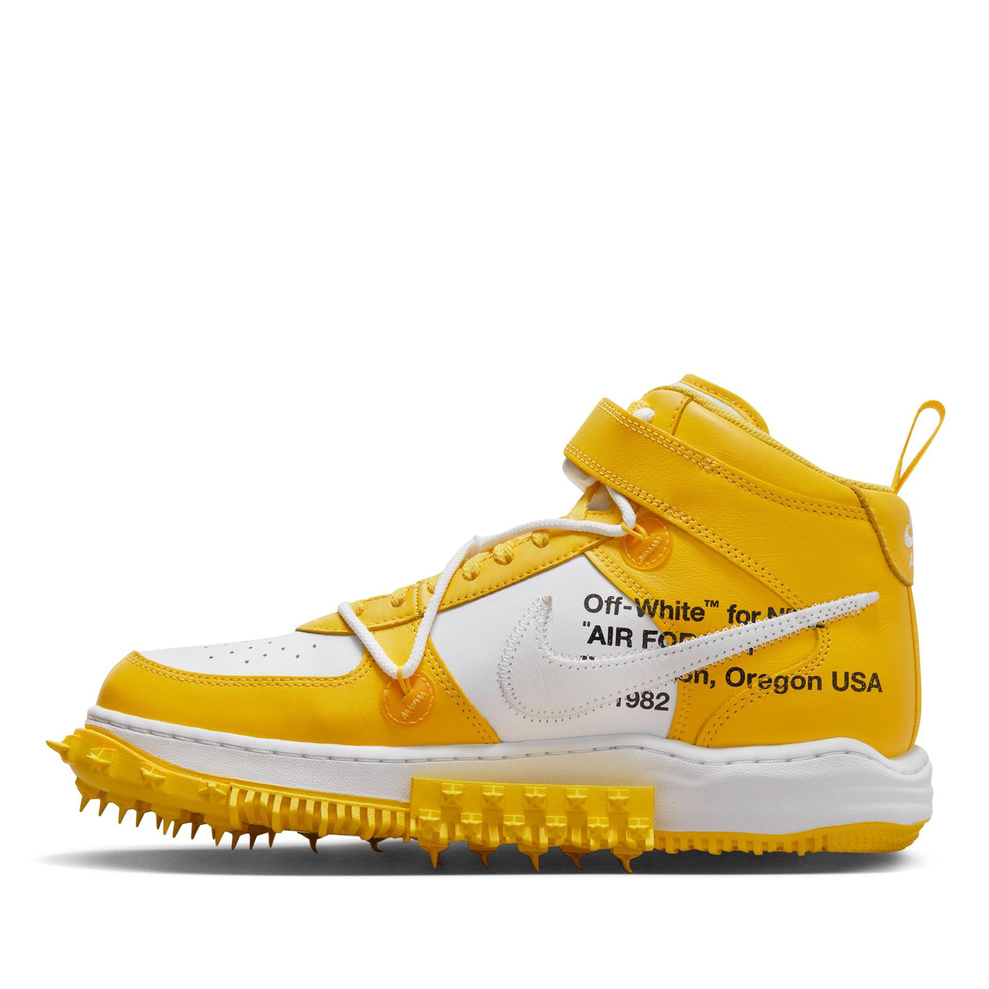 Nike - Men's Off White Air Force 1 Mid - (DR0500-101) | Dover Street ...