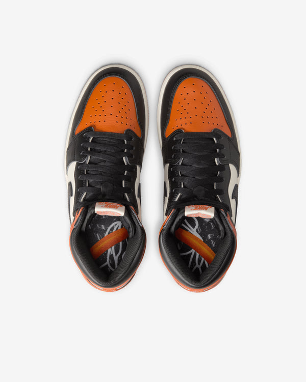 Nike - Men's Air Jordan 1 Retro High OG - (Black/Sail/Starfish)