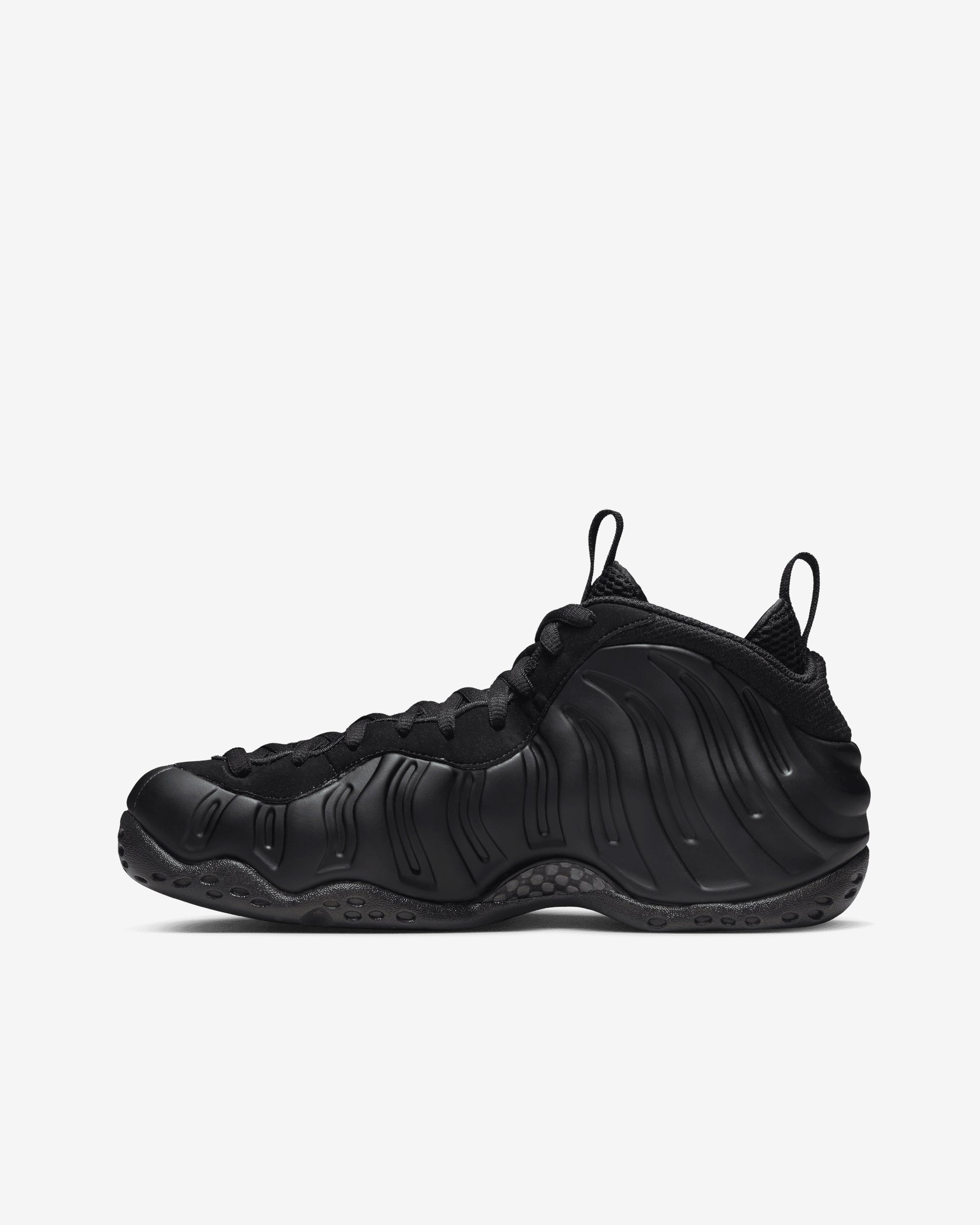 All on sale black foamposite