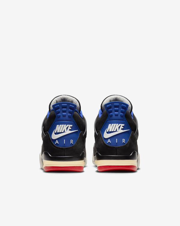 Nike - Men’s Air Jordan 4 Retro - (Black/Fire Red/Royal Blue)