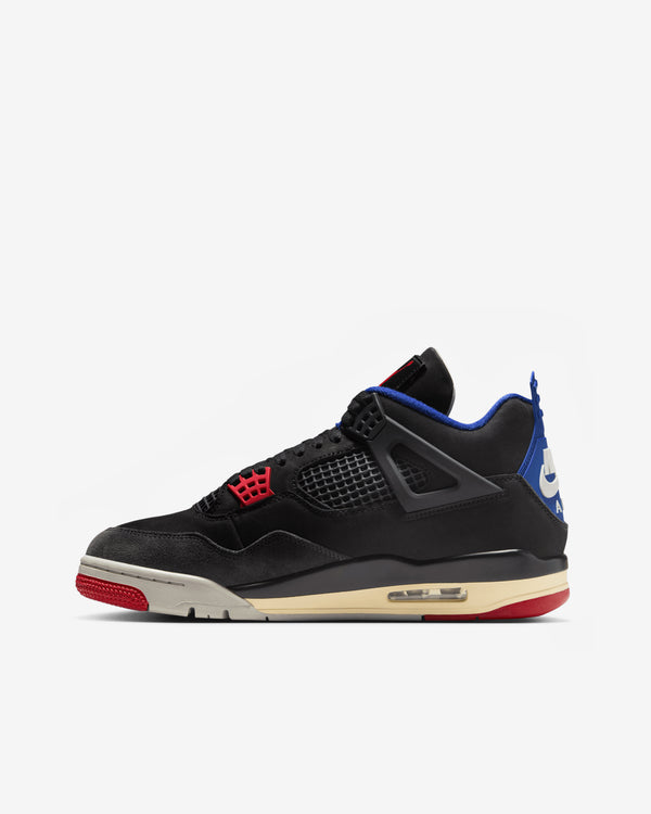 Nike - Men’s Air Jordan 4 Retro - (Black/Fire Red/Royal Blue)