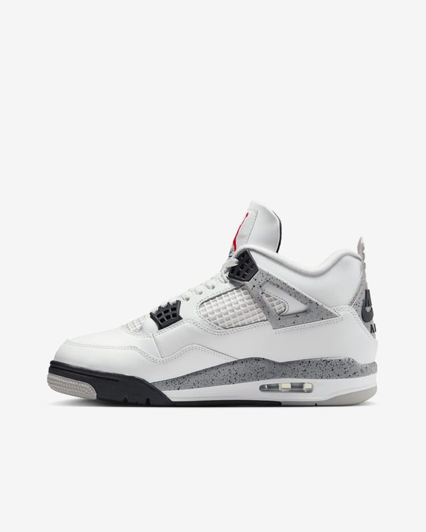 Nike - Men’s Air Jordan 4 Retro - (White Cement)