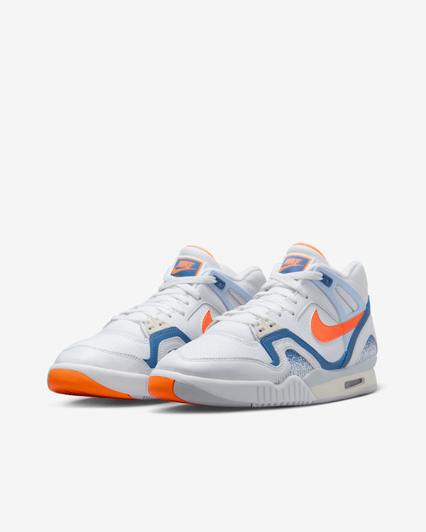 Nike - Men’s Air Tech Challenge II Qs - (White/Tart/Stone Blue)