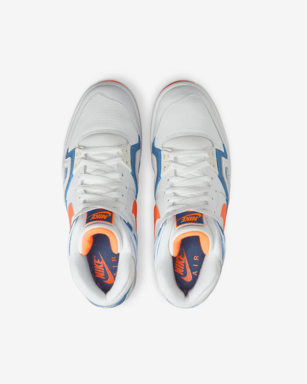 Nike - Men’s Air Tech Challenge II Qs - (White/Tart/Stone Blue)