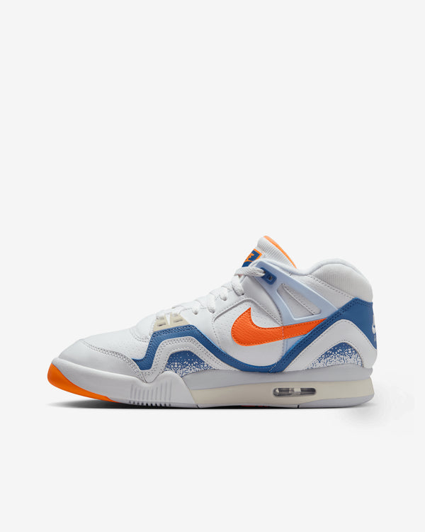 Nike - Men’s Air Tech Challenge II Qs - (White/Tart/Stone Blue)