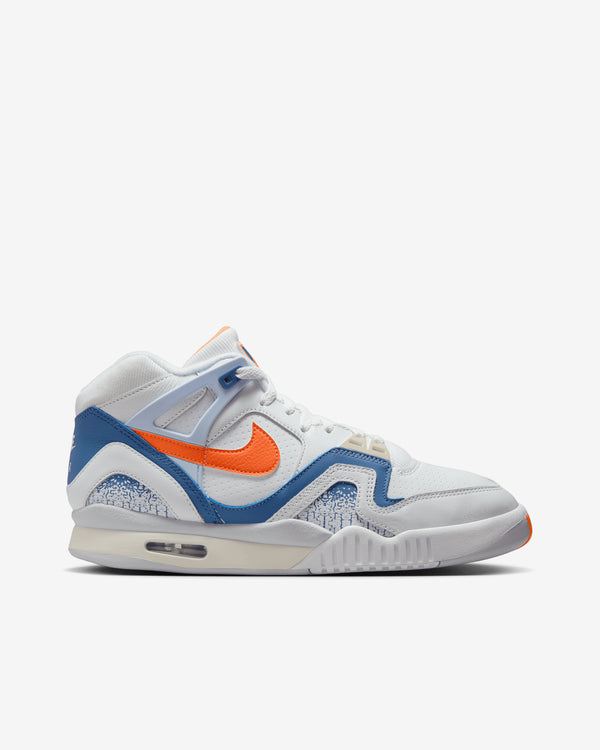 Nike - Men’s Air Tech Challenge II Qs - (White/Tart/Stone Blue)