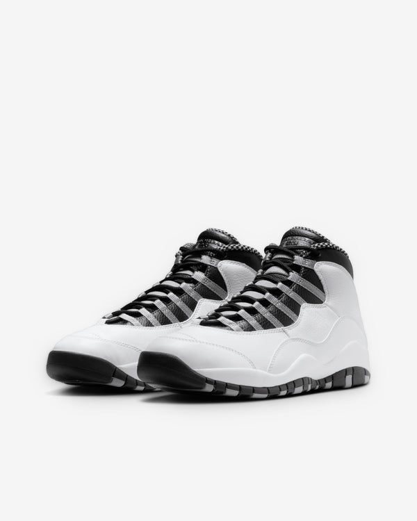 Nike - Men’s Air Jordan 10 Retro - (White/Black)