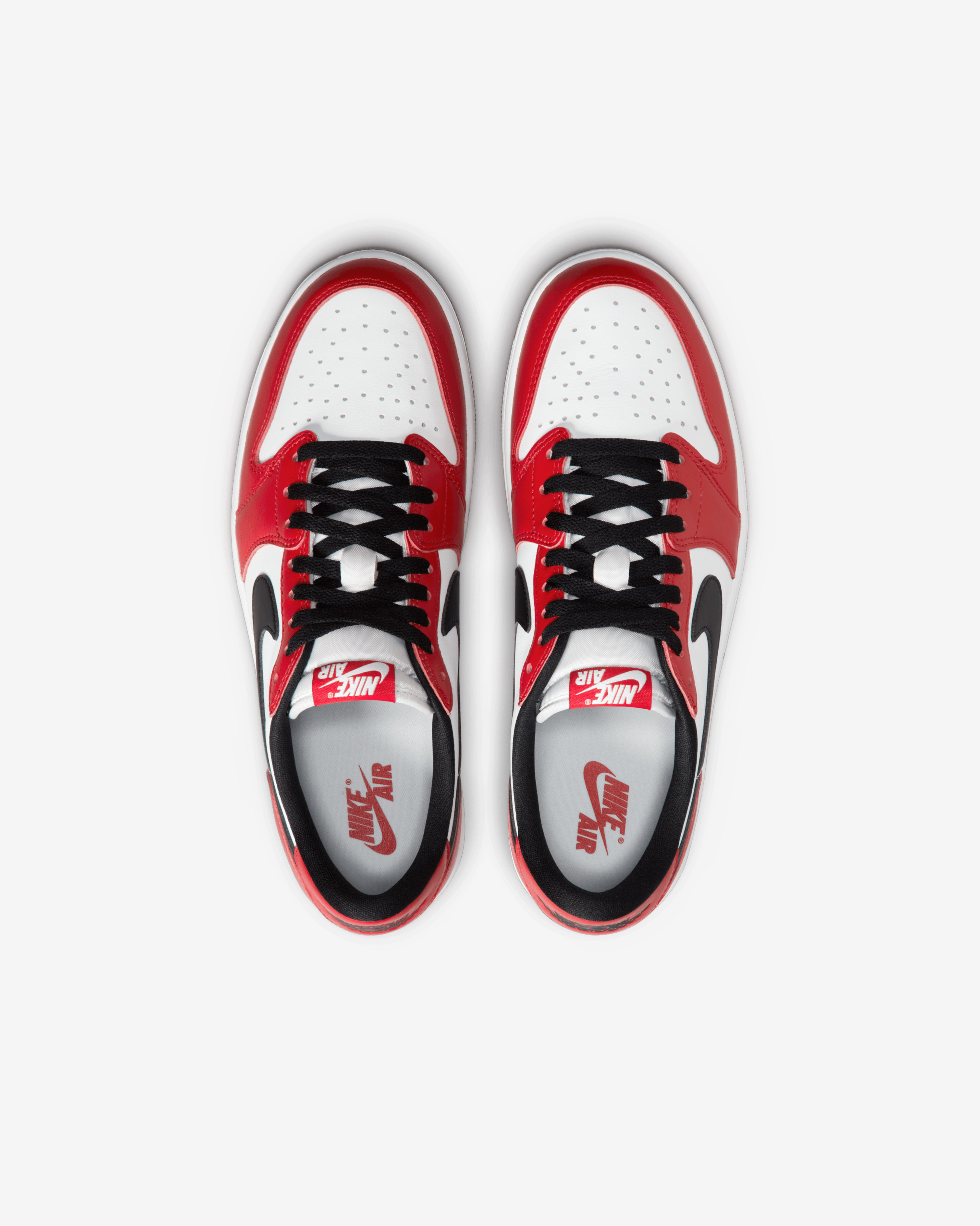 Nike: Men's Air Jordan 1 Retro Low OG (Varsity Red/White/Black