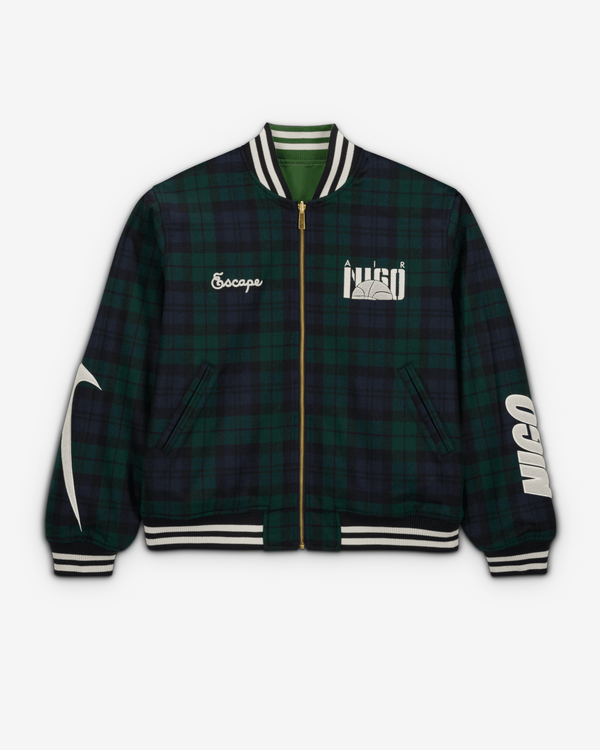 Nike - Men's Nigo Reversible Coach Jacket - (Forrest Green/Black)