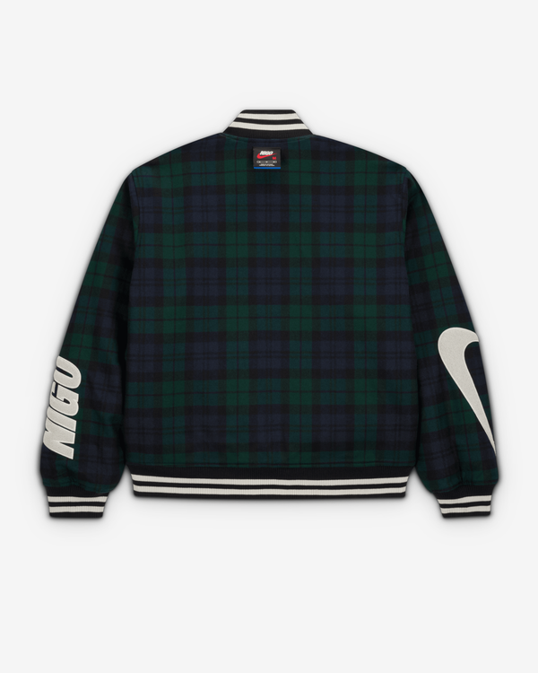 Nike - Men's Nigo Reversible Coach Jacket - (Forrest Green/Black)