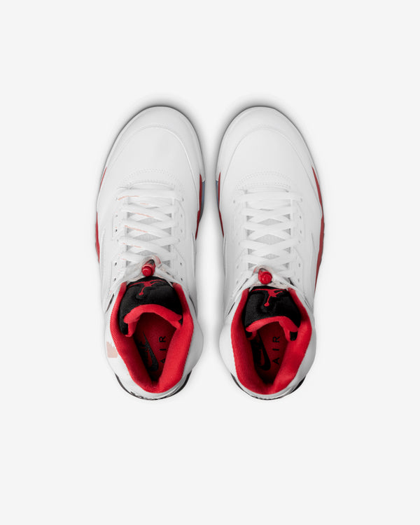 Nike - Air Jordan 5 Retro OG - (White/Fire Red)