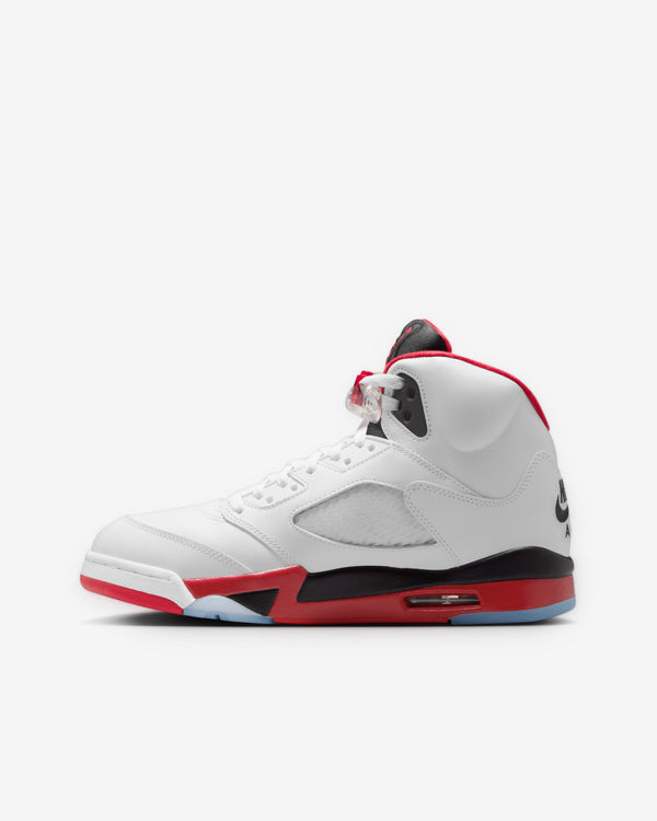 Nike - Air Jordan 5 Retro OG - (White/Fire Red)