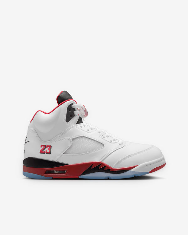 Nike - Air Jordan 5 Retro OG - (White/Fire Red)