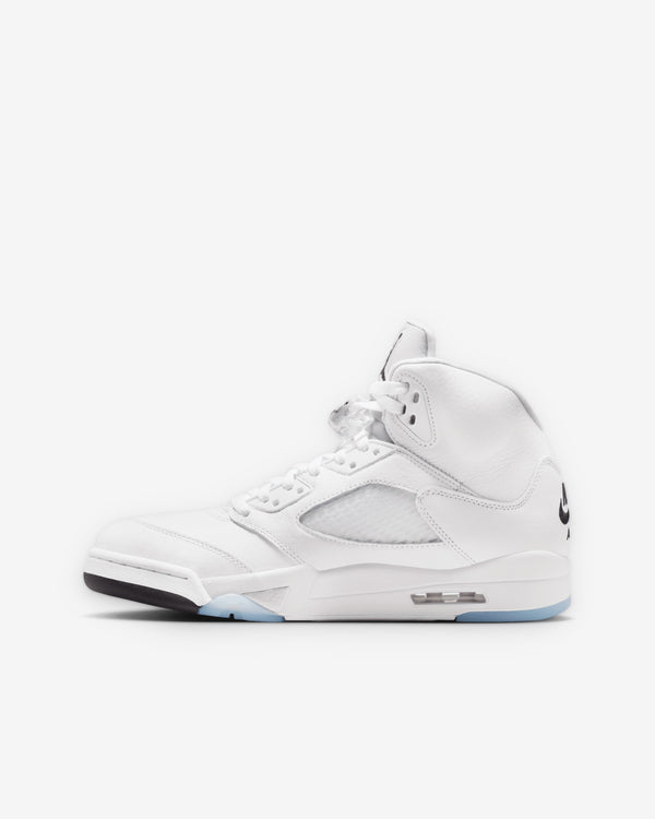Nike - Men's Air Jordan 5 Retro OG - (White/Metallic Silver)