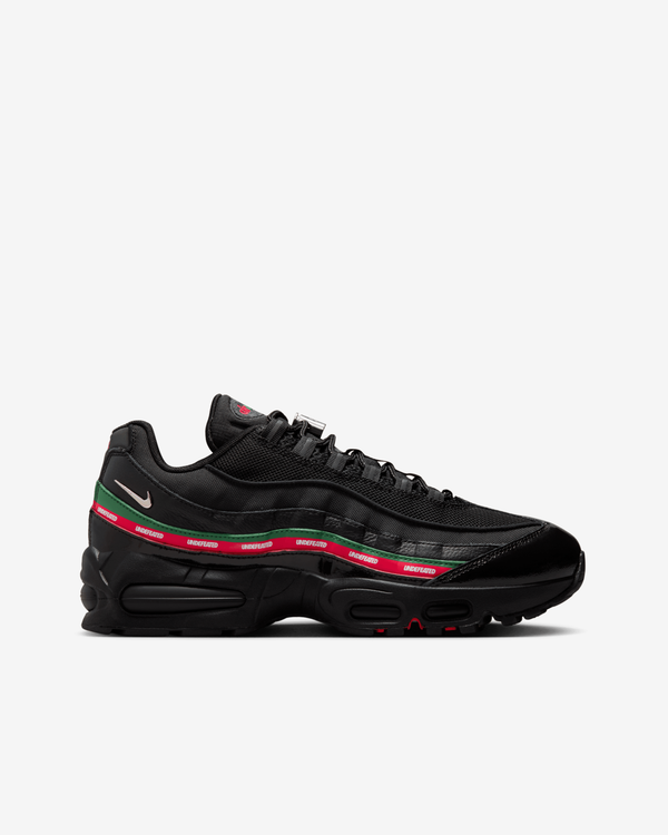 Nike - Men's Undefeated Air Max 95 - (Black/Metallic Silver)