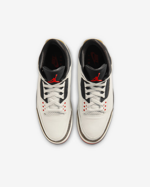 Nike - Men's Air Jordan 3 Retro OG - (Sail/Black)