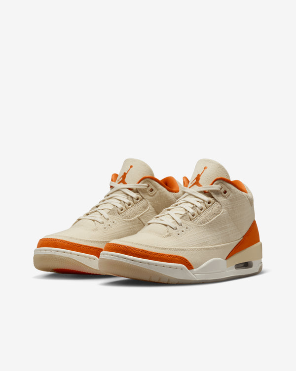 Nike - Women’s Air Jordan 3 Retro - (Fossil/Starfish)