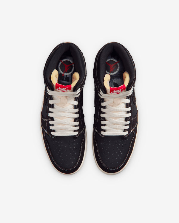 Nike - Men's Flight Club Air Jordan 1 Retro High OG  - (Black/University Red)
