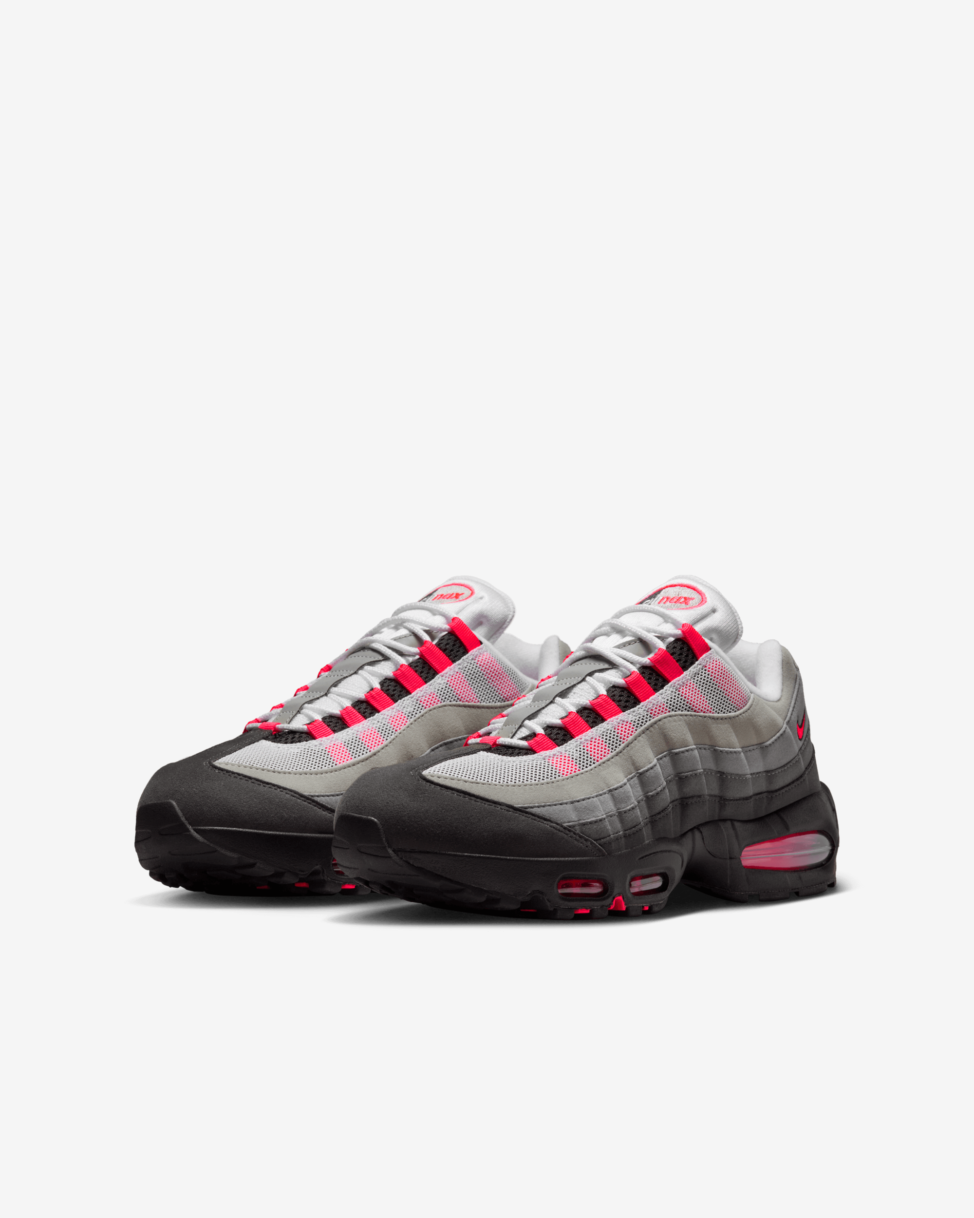 Nike: Men's Air Max 95 Big Bubble (Black/Solar Red) | DSML E