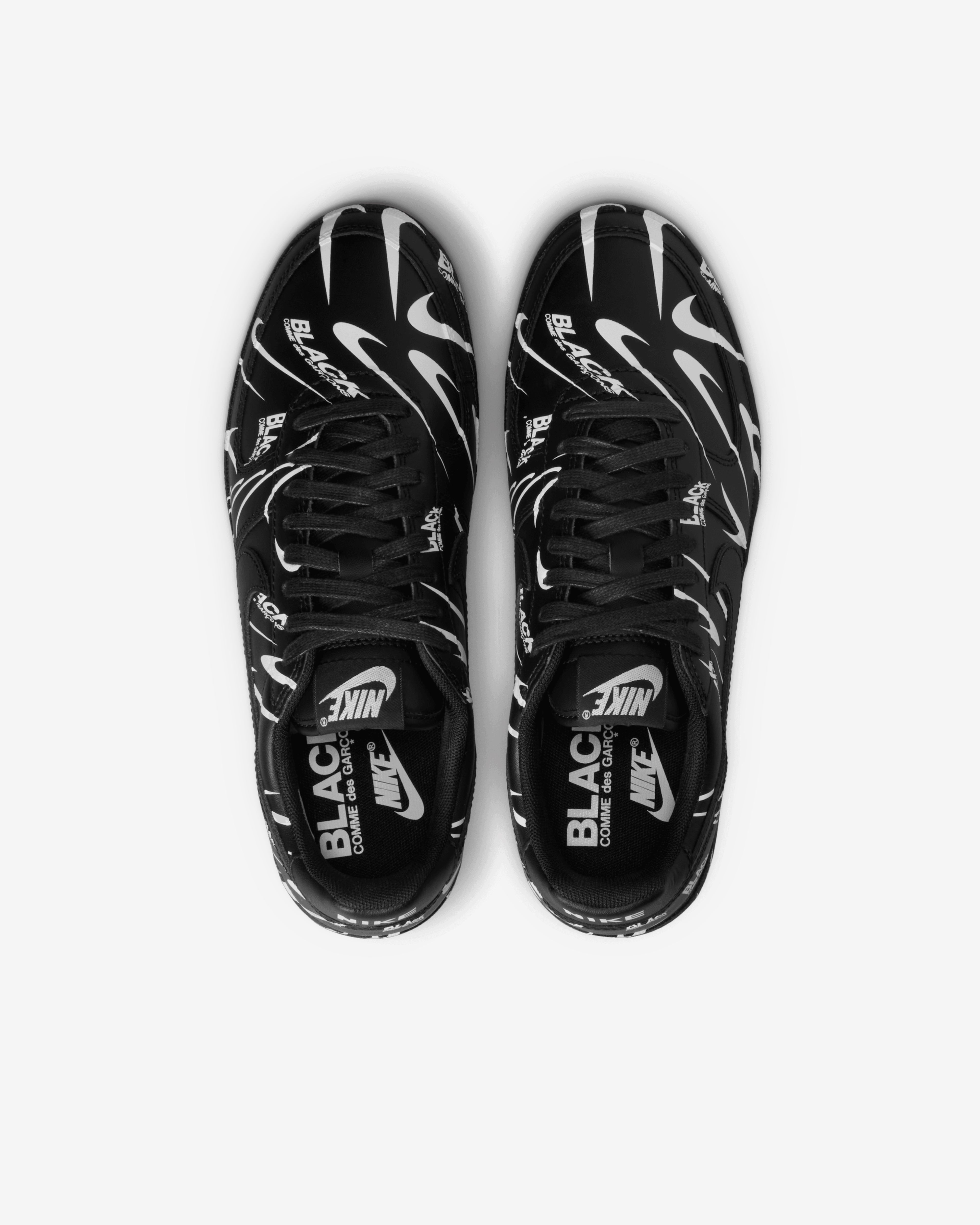 Black Comme des Garçons: Men's Nike Field General '82 (Black