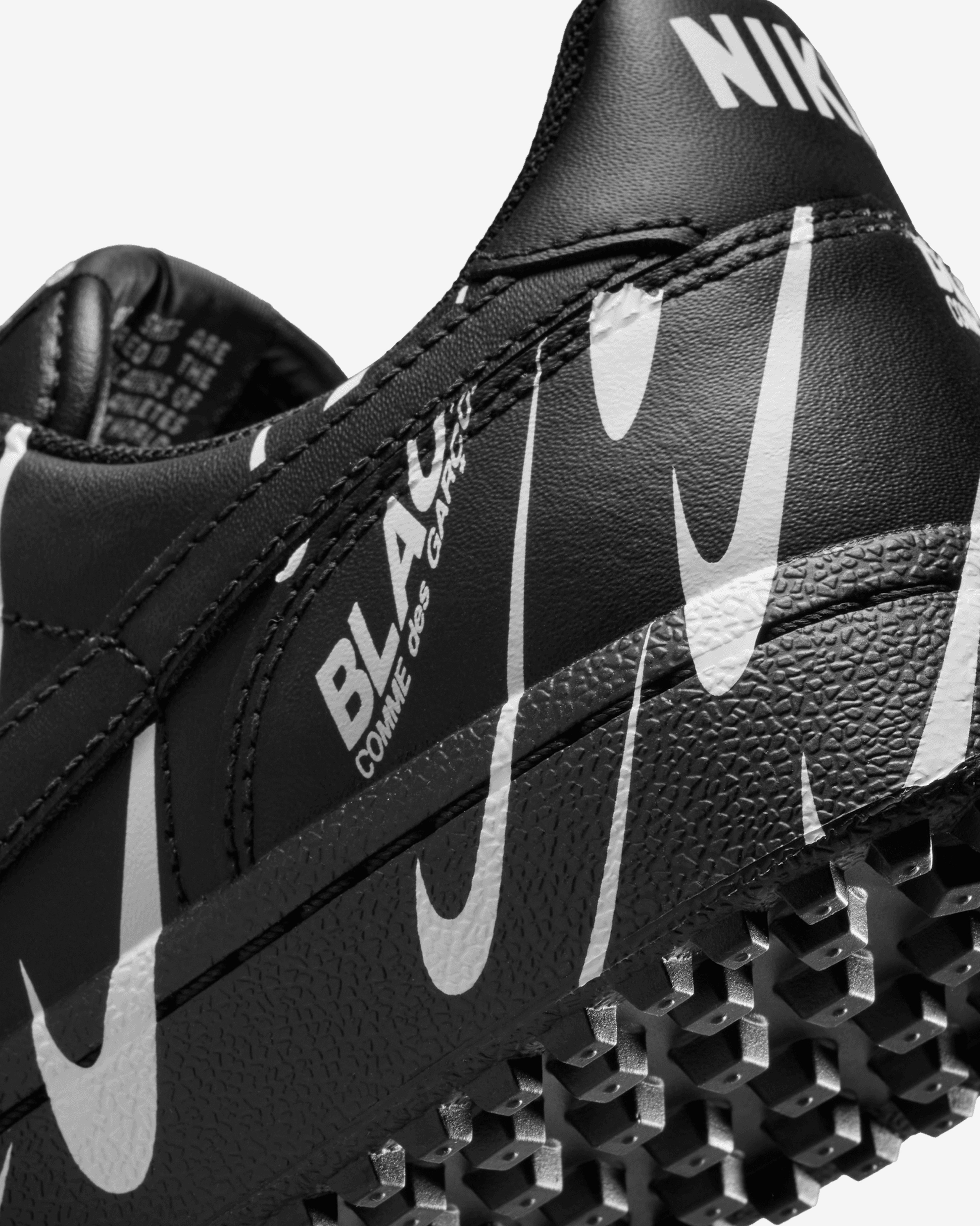 Black Comme des Garçons: Women's Nike Field General '82 (Black
