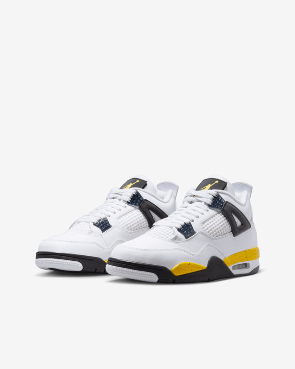 Nike - Men's Air Jordan 4 Retro - (White/Tour Yellow)