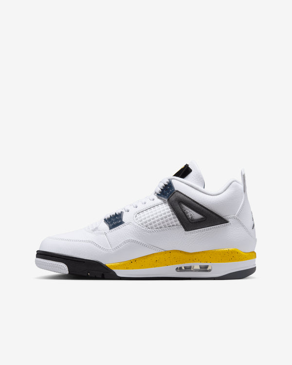 Nike - Men's Air Jordan 4 Retro - (White/Tour Yellow)