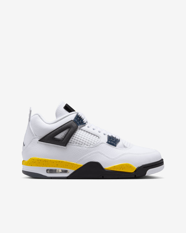 Nike - Men's Air Jordan 4 Retro - (White/Tour Yellow)