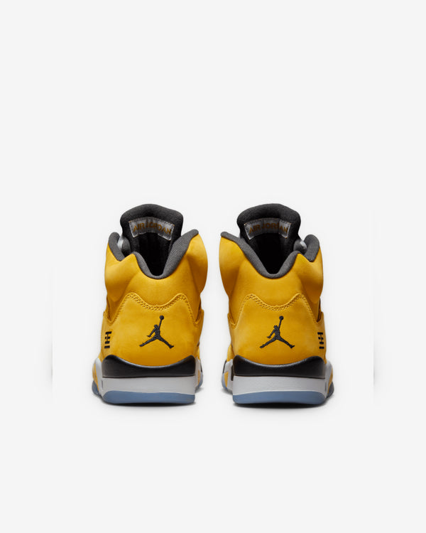 Nike - Men's Air Jordan 5 Retro - (Varsity Maize/Wolf Grey)