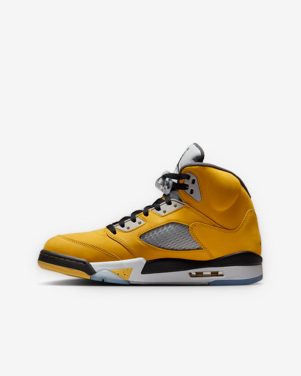 Nike - Men's Air Jordan 5 Retro - (Varsity Maize/Wolf Grey)