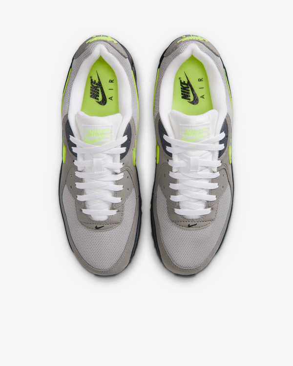 Nike - Men's Air Max 90 - (Black/Neon)