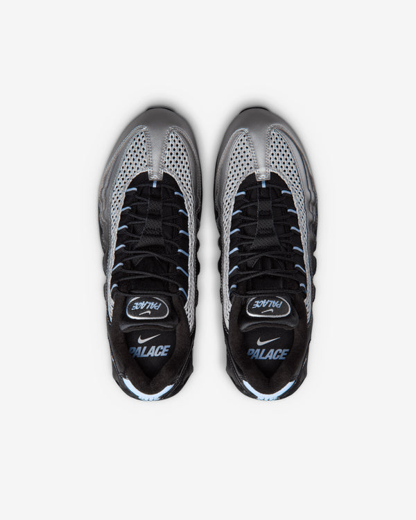 Nike - Men's Palace Air Max 95 Big Bubble - (Metallic Silver)