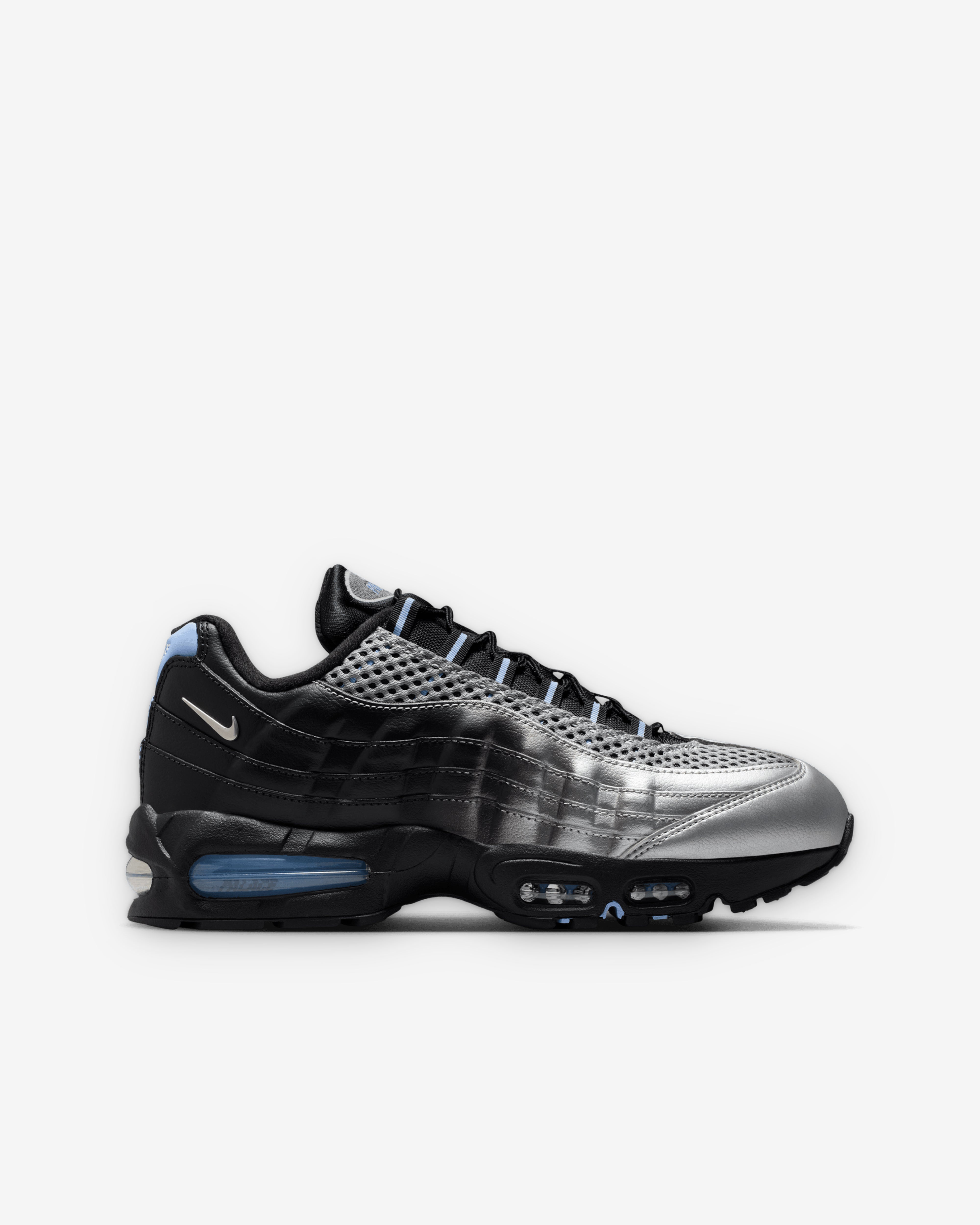 Nike: Men's Palace Air Max 95 Big Bubble (Metallic Silver) | Dover