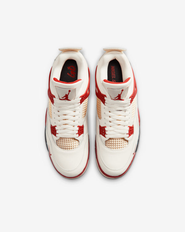 Nike - Men's Nigel Sylvester Air Jordan 4 Retro OG - (Sail/Cinnabar)