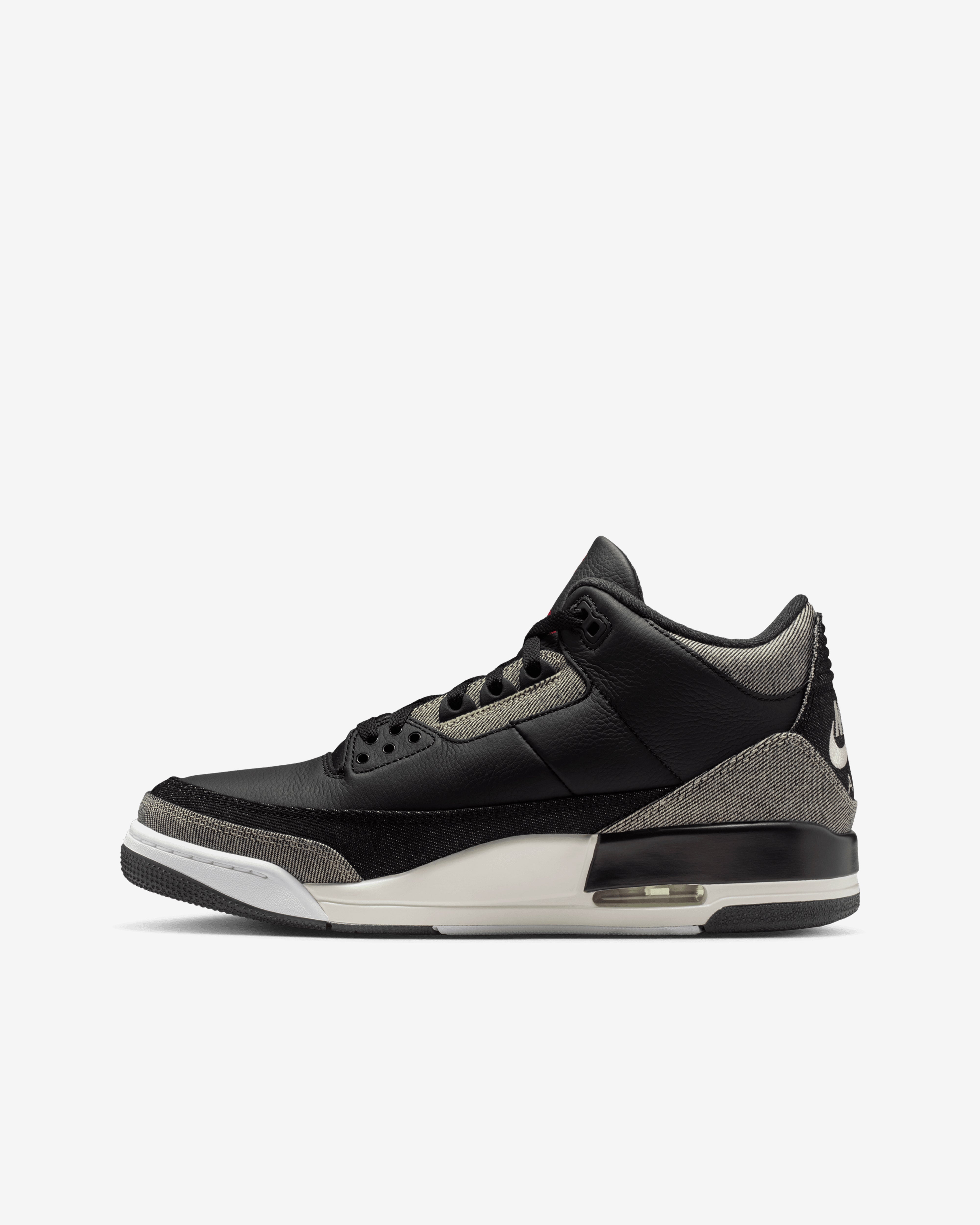 Nike: Men's Levi's Air Jordan 3 (Denim/Black) | Dover Street