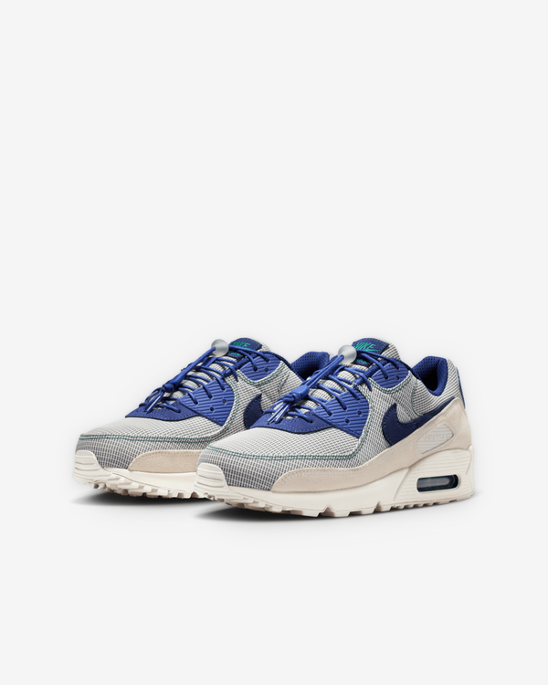 Nike - Men's Air Max 90 Qs - (Coconut Milk/Royal Blue)