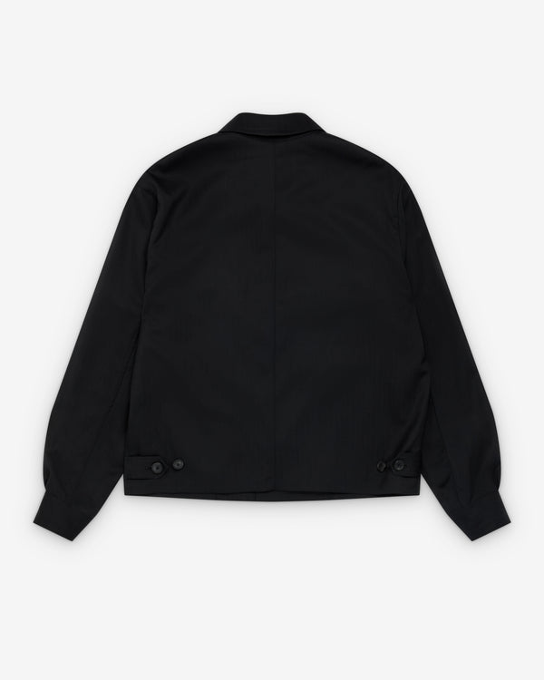 Auralee - Men's Wool Herringbone Blouson - (Black)