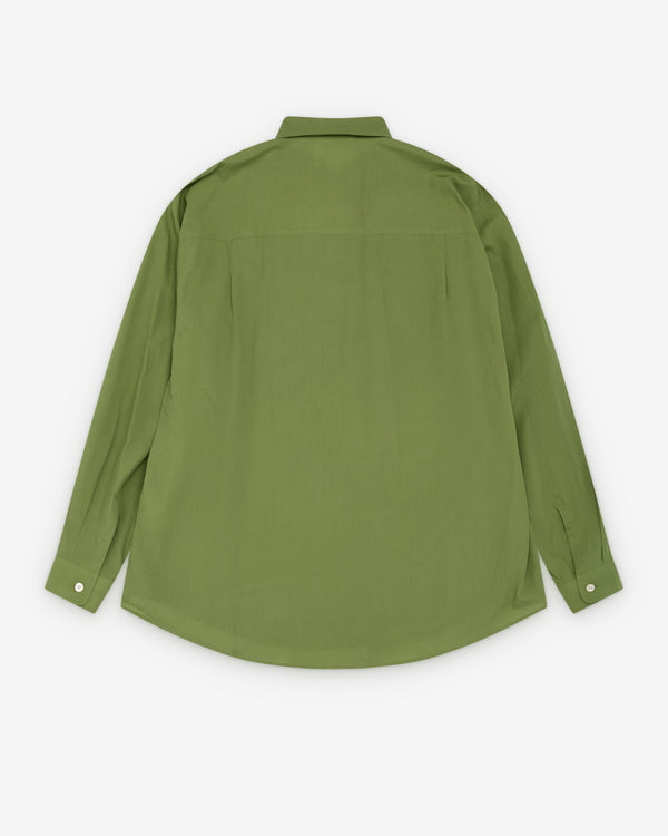 Auralee - Men's Super Fine Lawn Shirt - (Dusty Green)