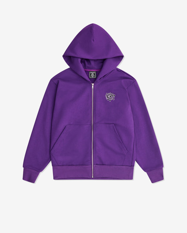 Always Do What You Should Do - Men's Premium Zip Up Hoodie - (Purple)