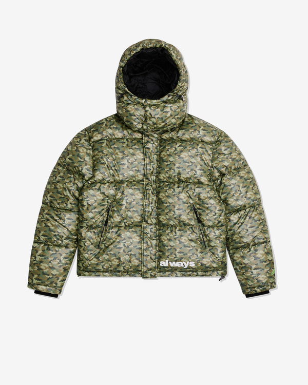 Always Do What You Should Do - Men's Camostar Puffa - (Camo Green)