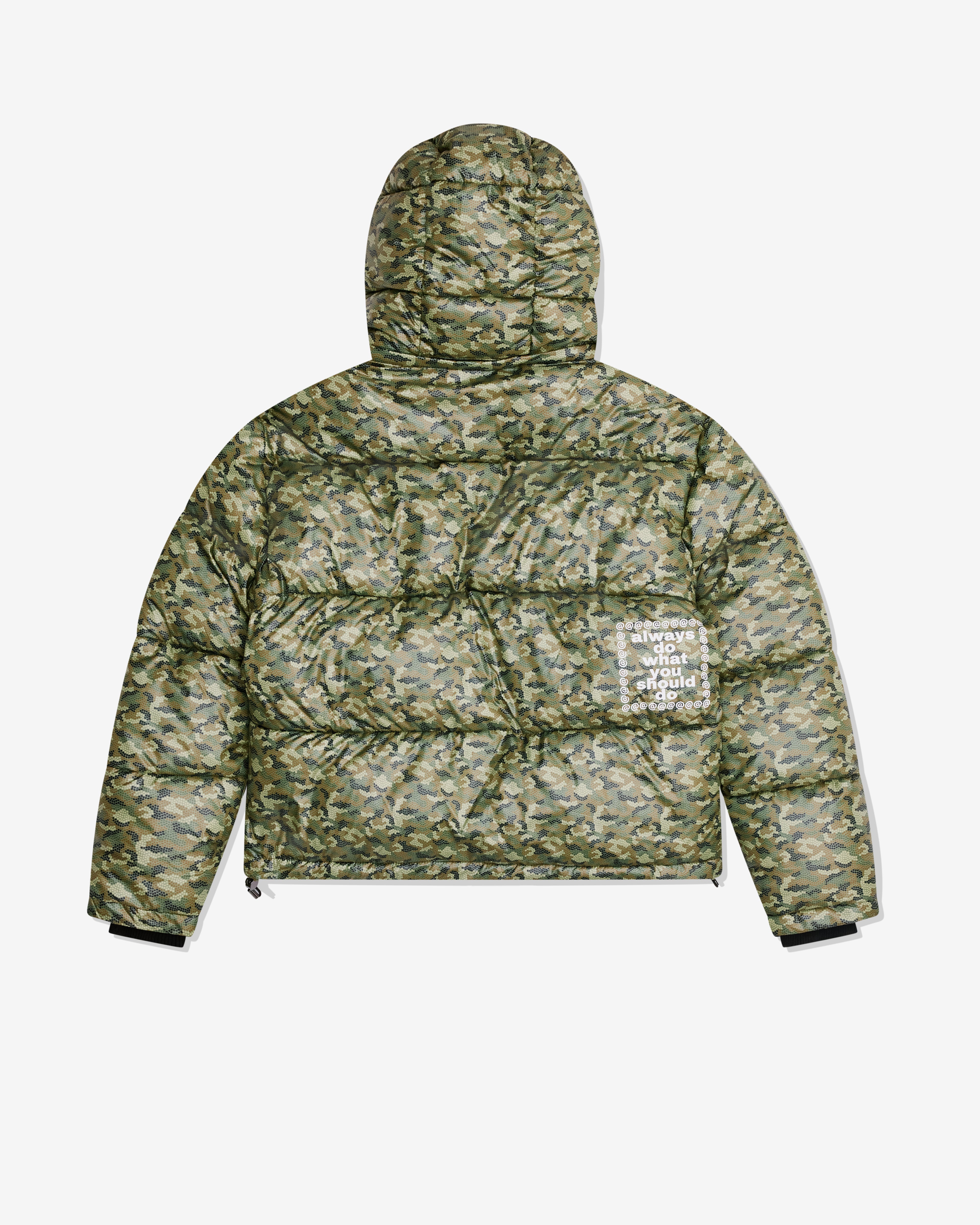 always do what you should do camo jacket