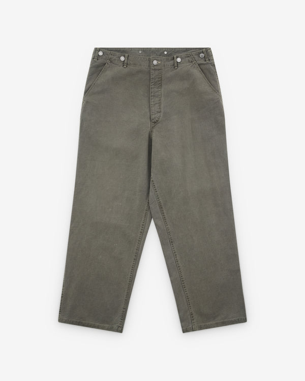 A.Presse - Men’s Vintage Cinch Buckle Euro Work - (Gray)