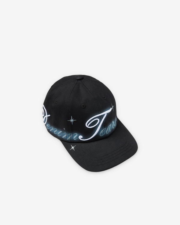 Denim Tears - Airbrushed DT Logo Cap - (Black)