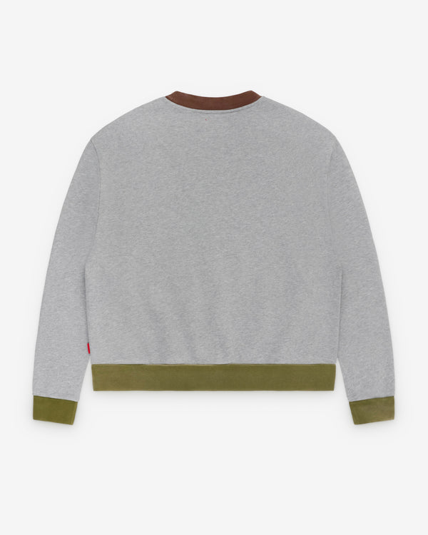 Fugazi - Men's Alma Mater Crewneck - (Grey)