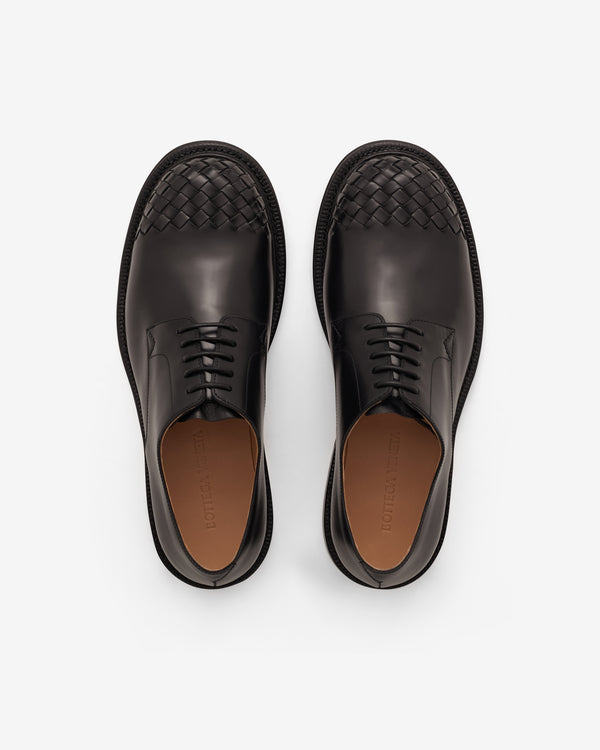 Bottega Veneta - Men’s James Lace-Up Shoe - (Black)