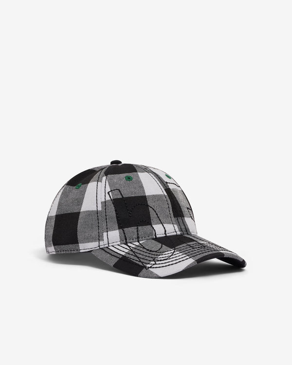 B.Eautiful - Vapor 6 Panel Hat - (Check Black)