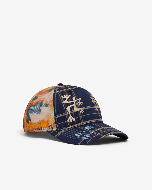 B.Eautiful - Biyu Trucker Hat - (Navy)