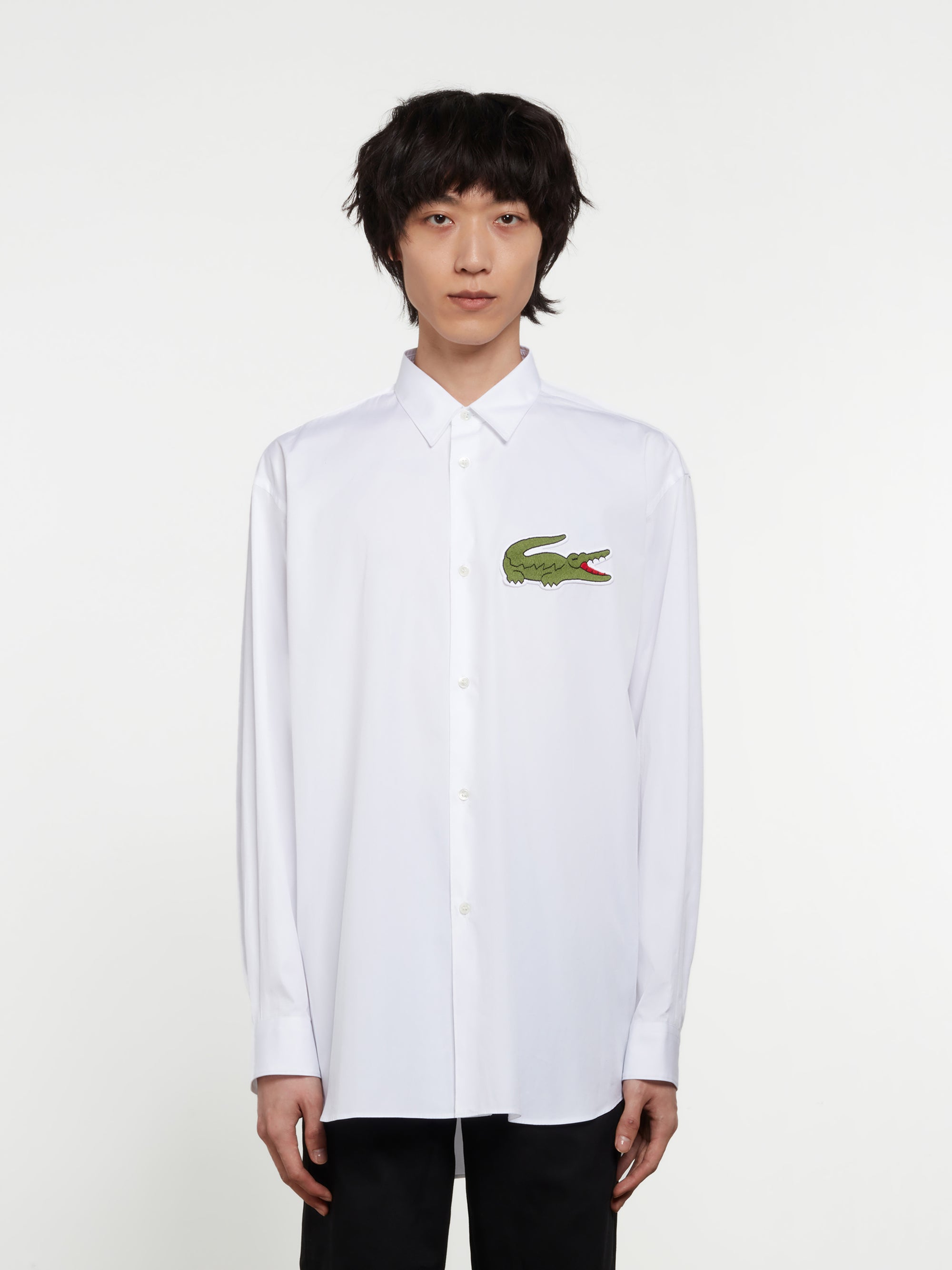 CDG Shirt - Lacoste Men’s Shirt - (White) view 1