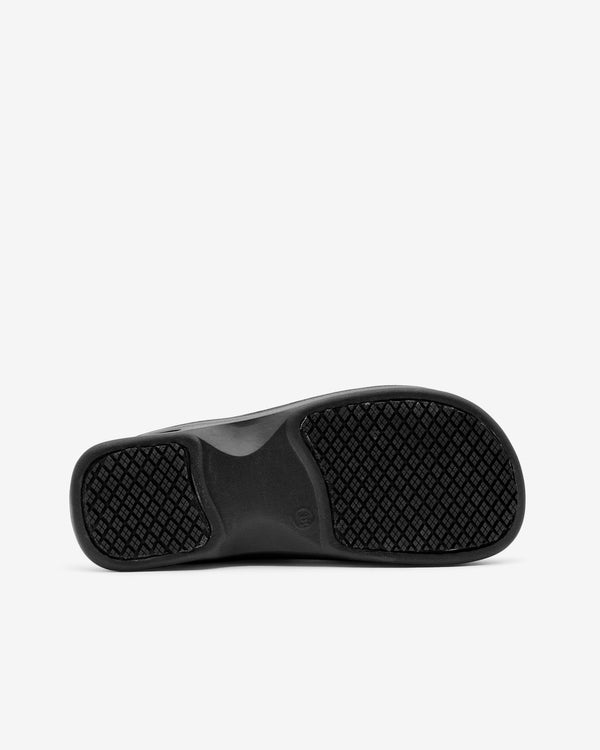 Bao - Deathmask Double Flower Clog - (Black)